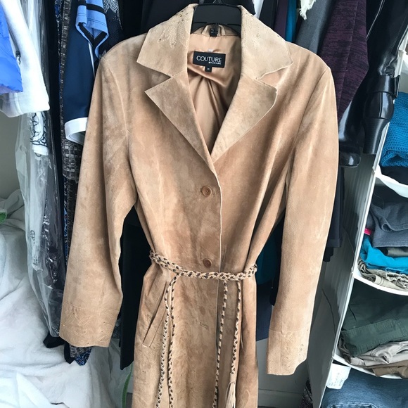 Couture by J. Park suede leather jacket - Picture 2 of 5